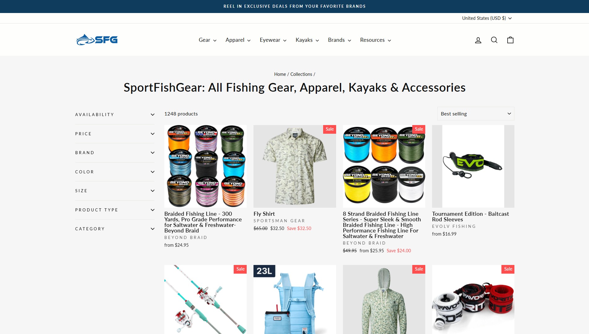 SportFishGear conversion pathway preview