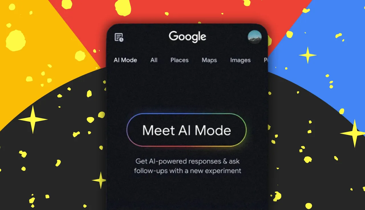 Google Search AI Mode User Interface